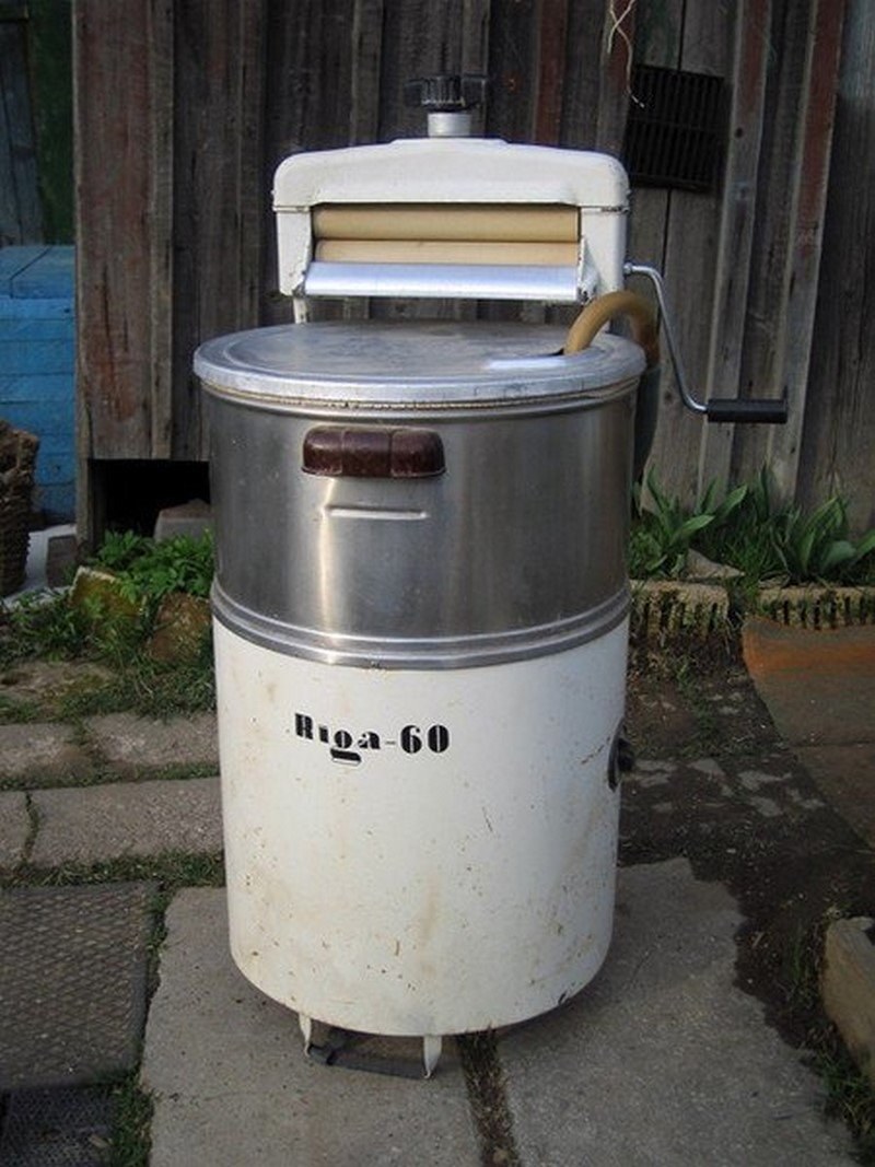 Старая стиралка Рига 60