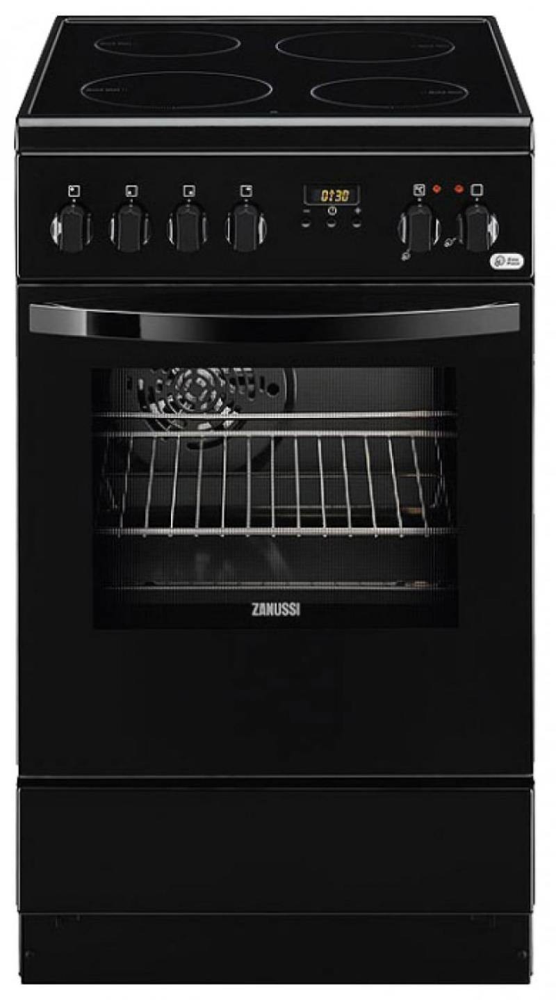 Электрическая плита Zanussi zcv9553g1b черный