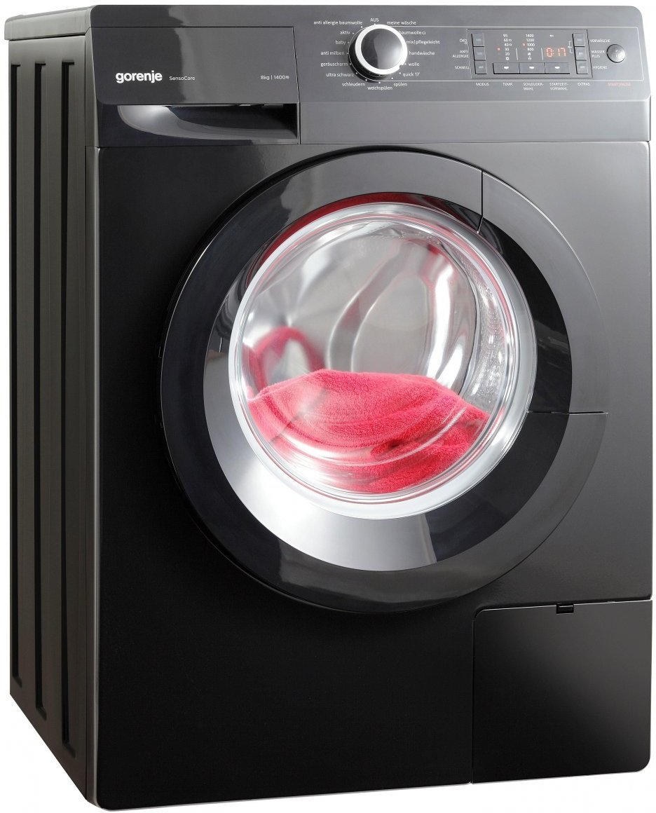 Стиральная машинка Gorenje черная