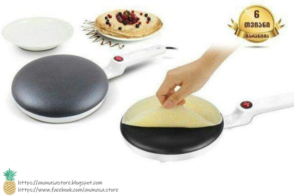 Электроблинница Haeger SP-5208 Crepe maker