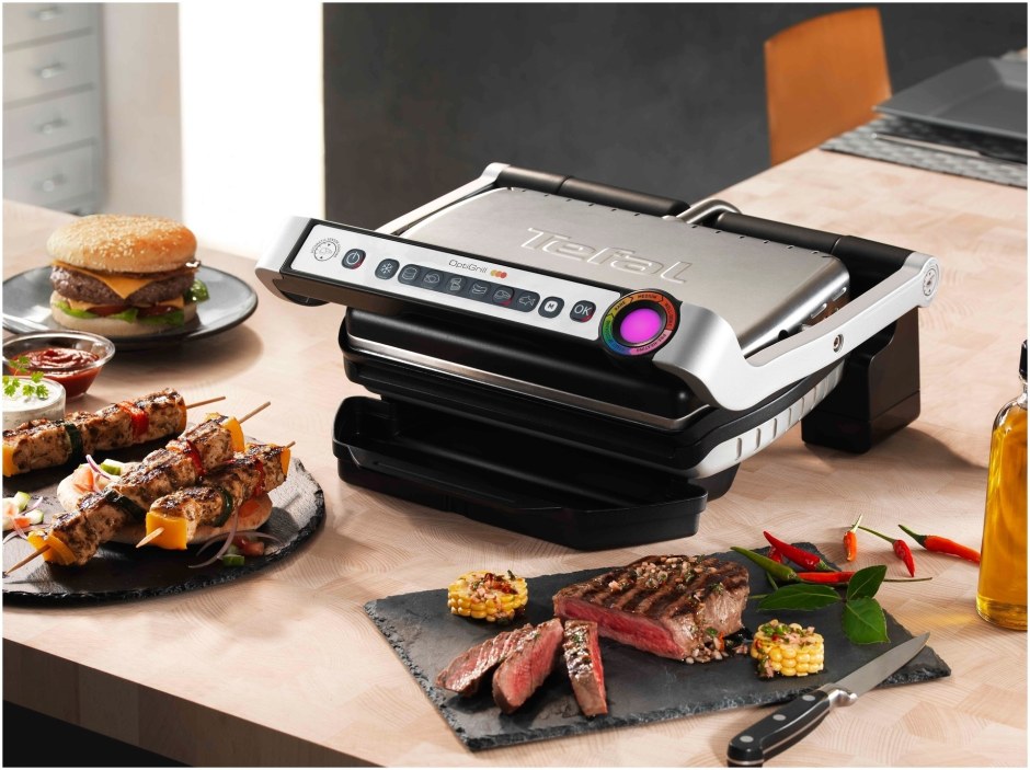 Гриль Tefal Optigrill gc712d34