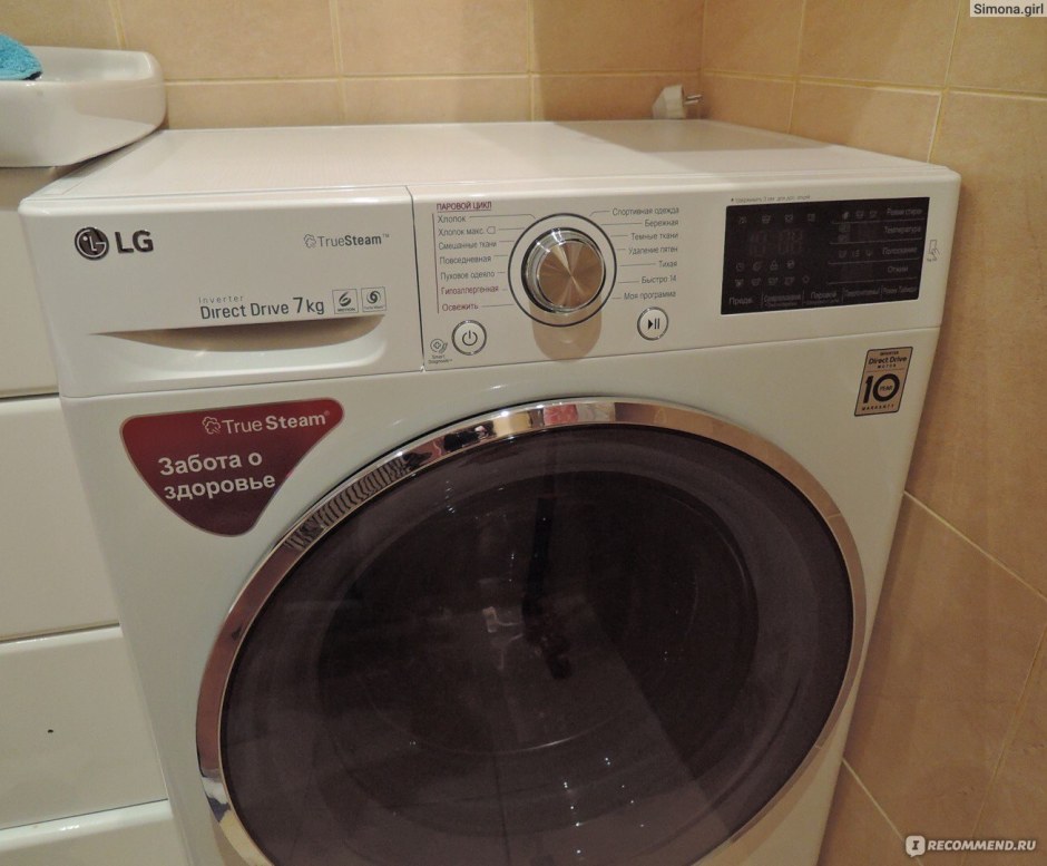 Стиральная машина LG TRUESTEAM f12u2hcs2
