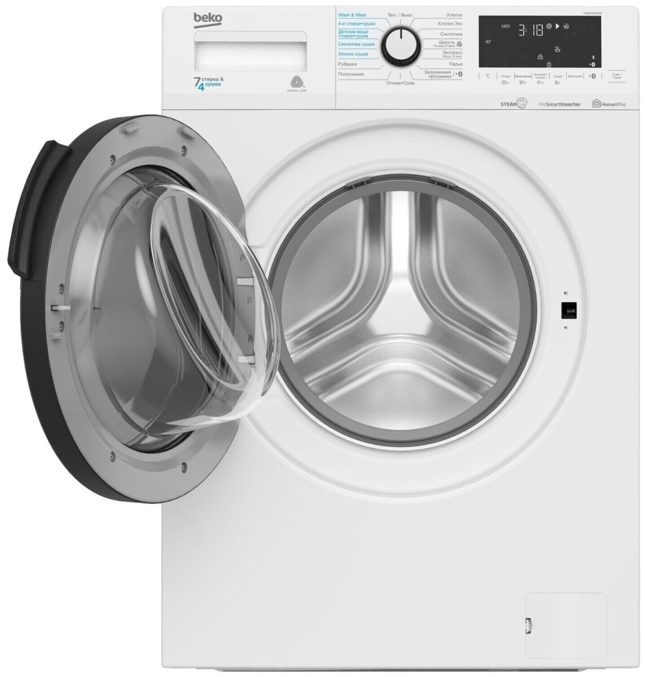 Стиральная машина Beko WSRE 6h612 ZSW