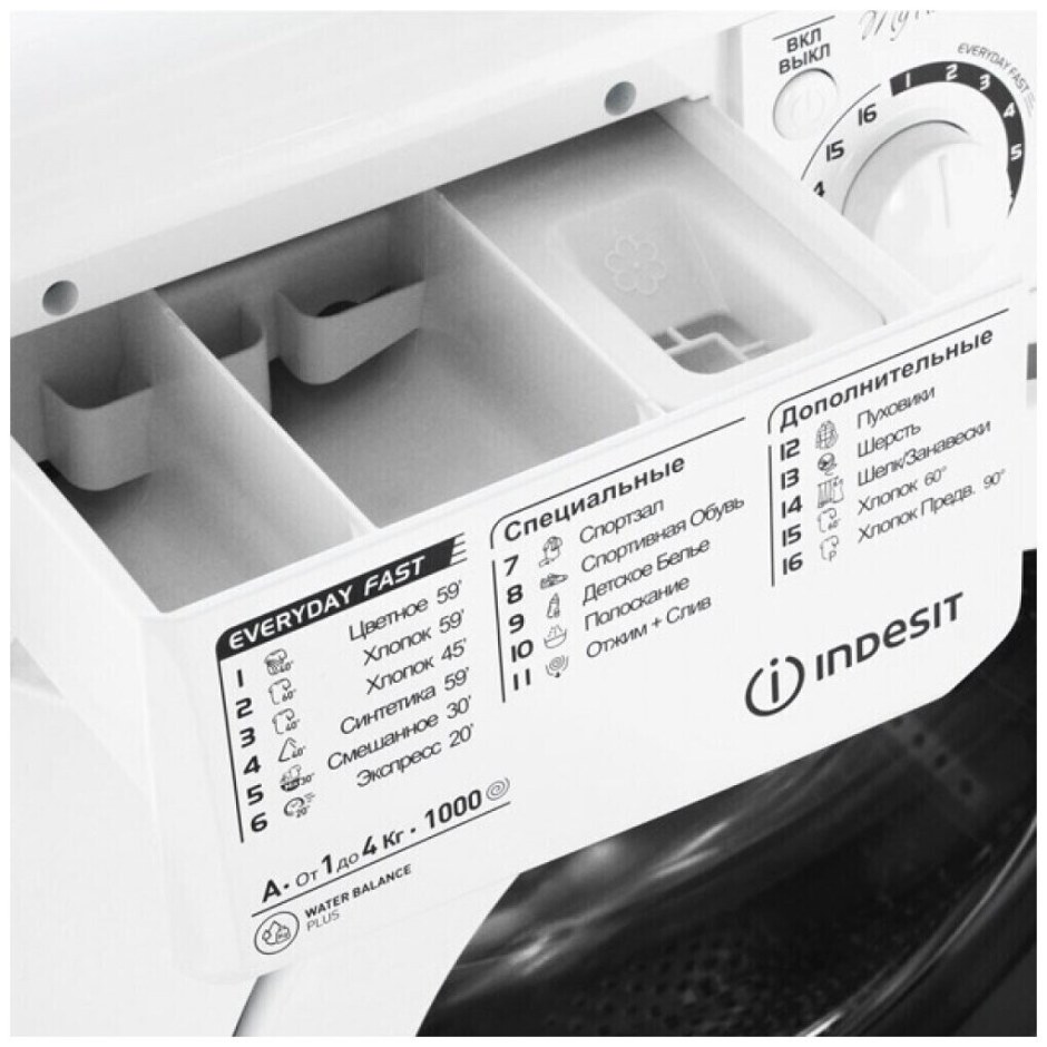 Стиральная машина узкая Indesit MSD 615