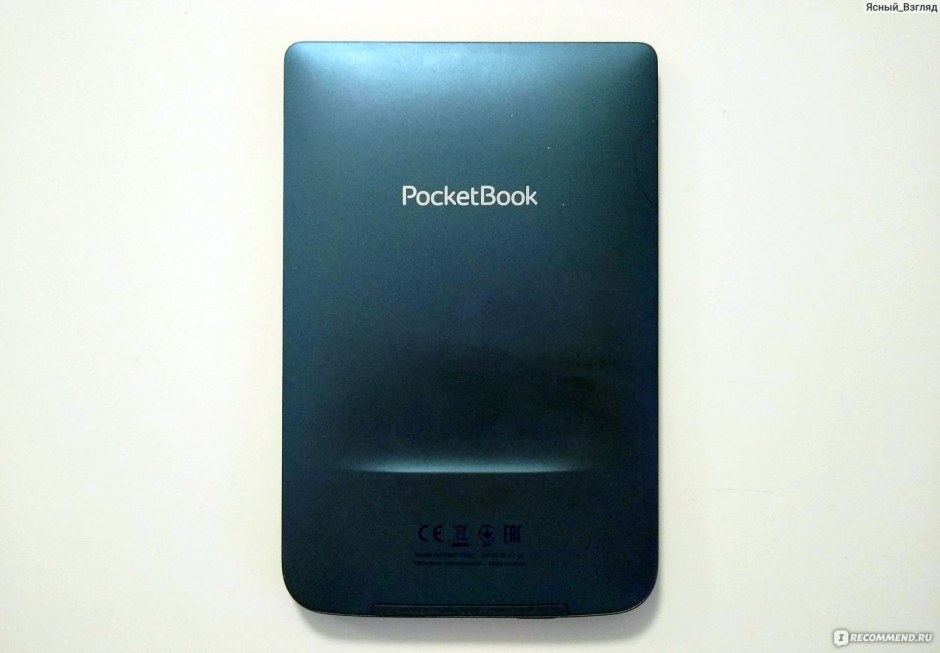 POCKETBOOK 641 черная задняя крышка