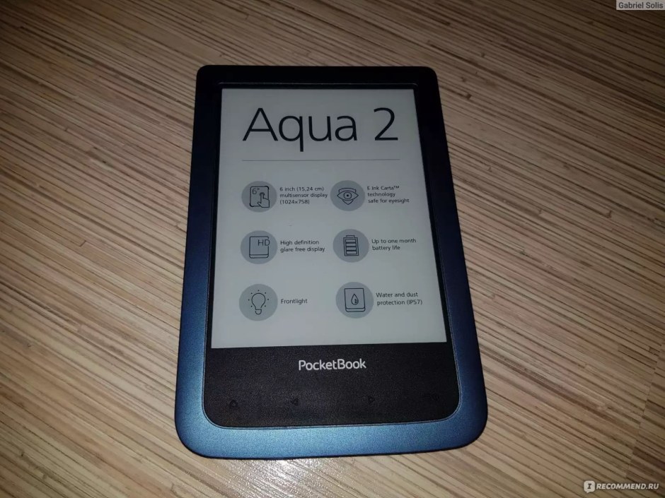 POCKETBOOK 641 Aqua 2