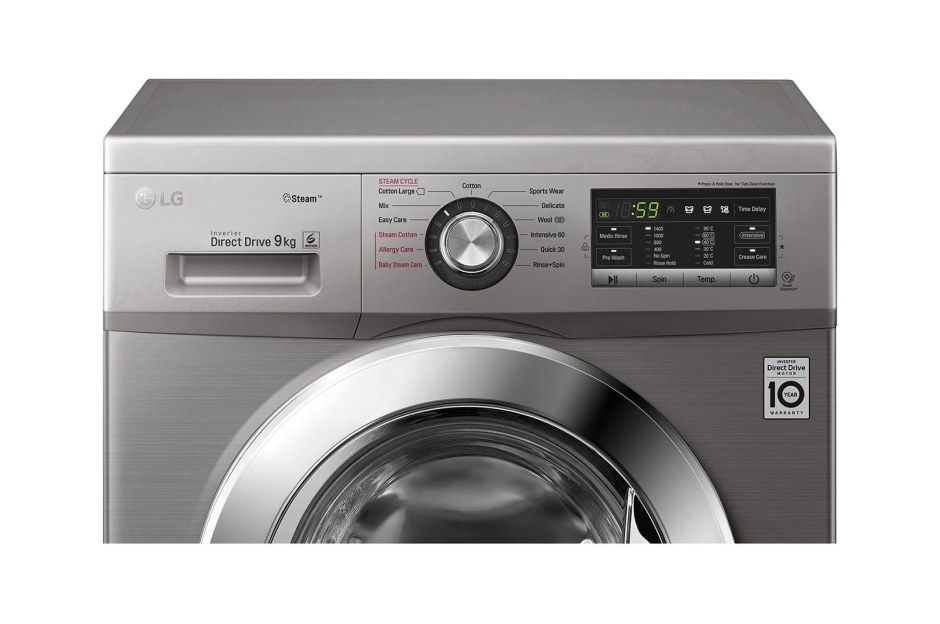 LG direct Drive 9kg Steam