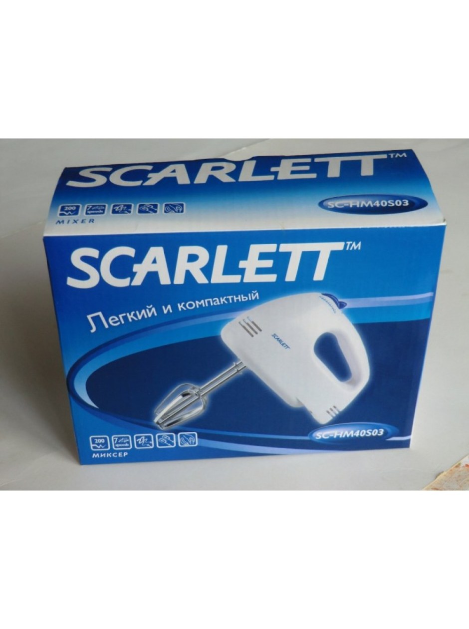 Scarlett миксер ручной (200w)