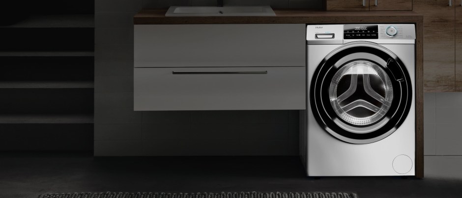 Стиральная машина узкая Haier hw60-bp12929as