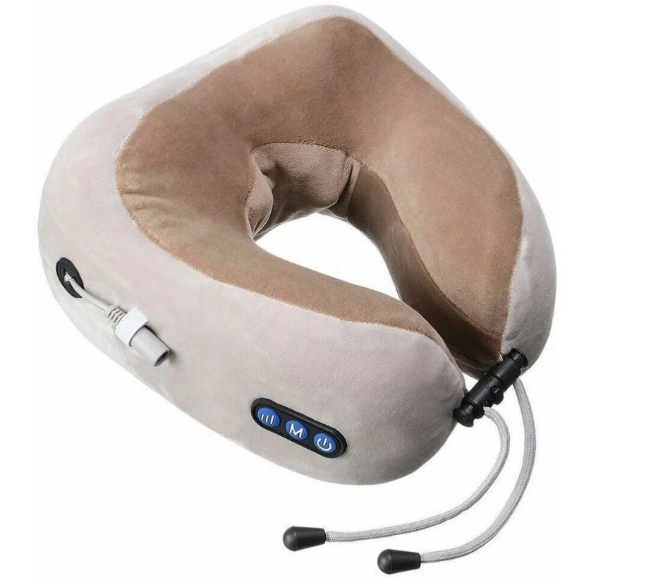 Массажер-подушка u-Shaped massage Pillow