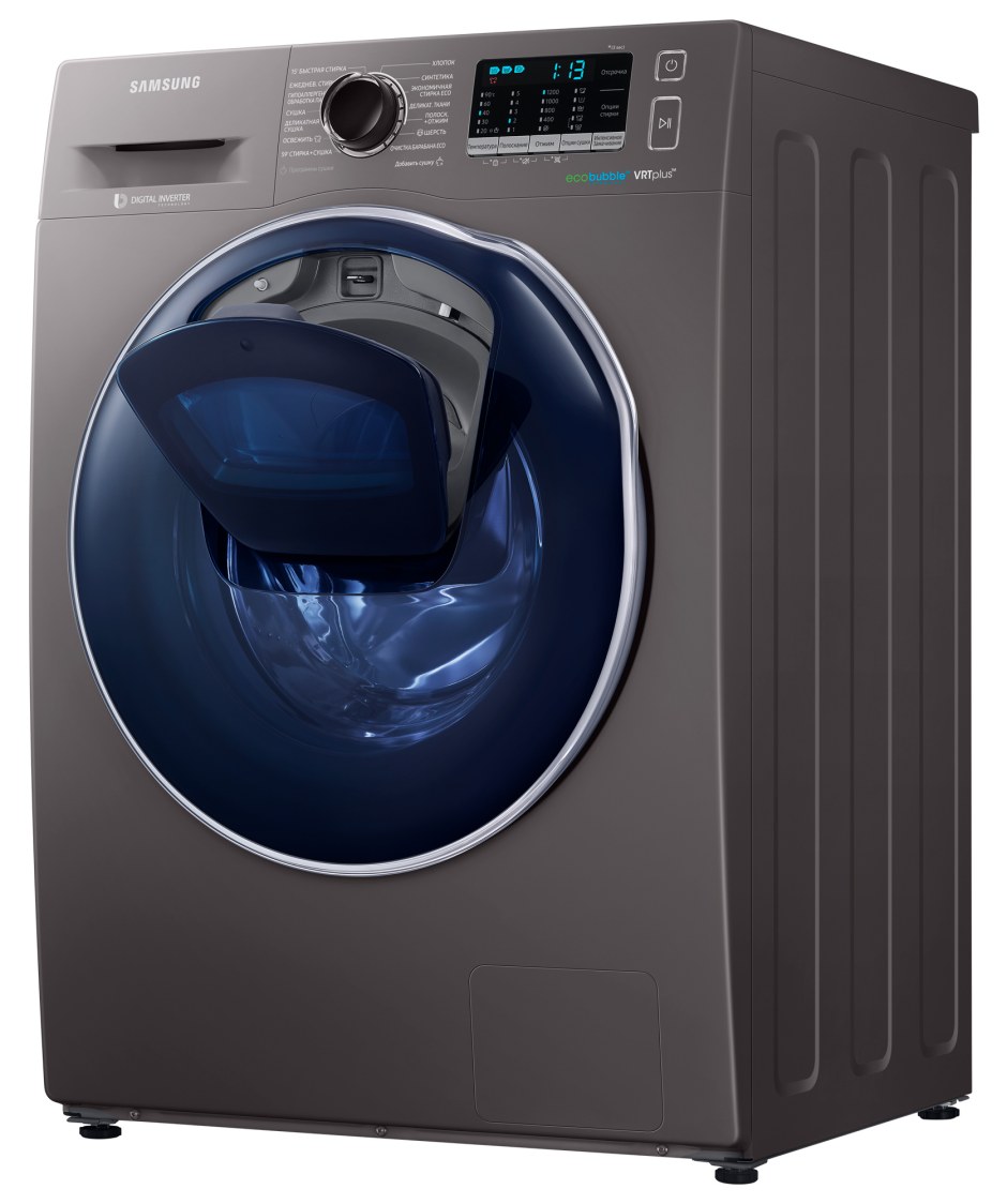 Стиральная машина с сушкой Samsung wd80k52e0zx