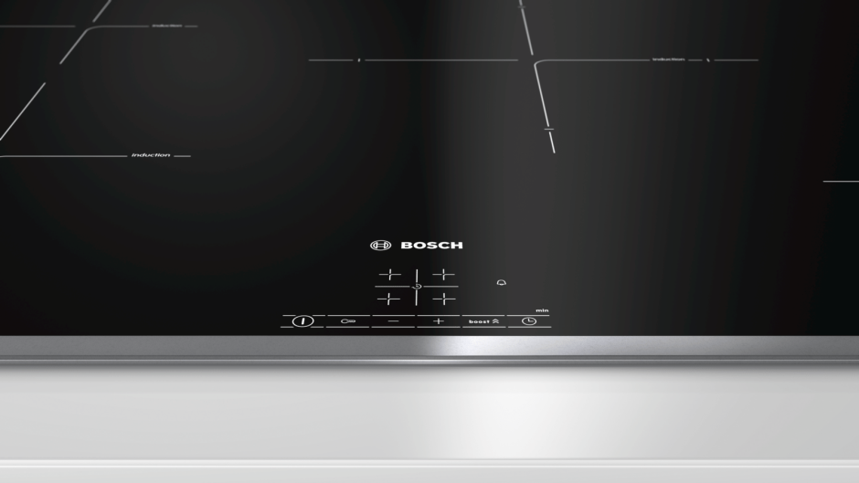 Встраиваемая варочная панель индукционная Bosch pie611bb1e Black