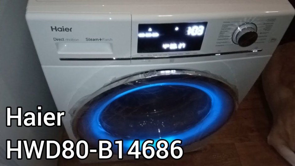 Стирально-сушильная машина Haier hwd80-b14686