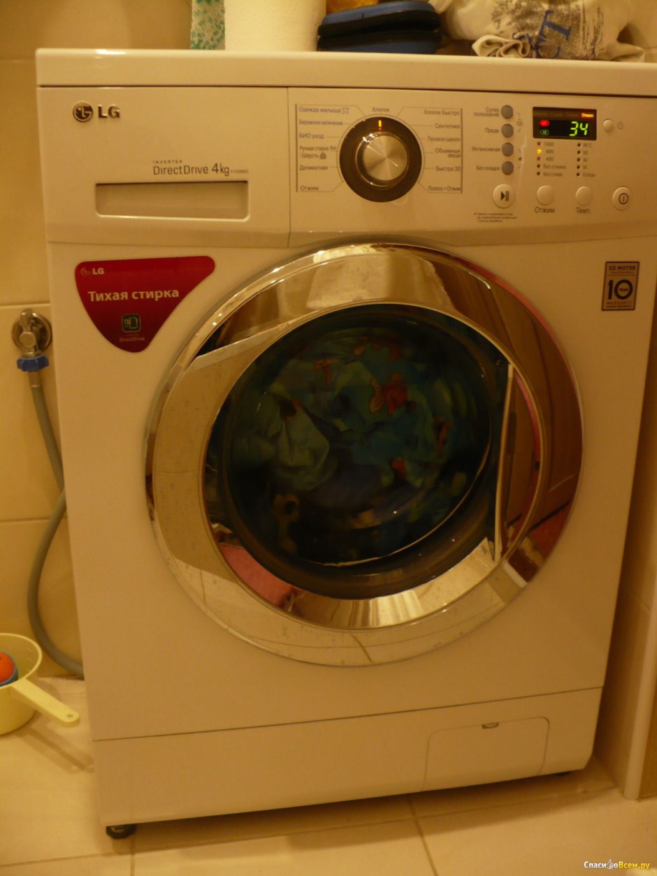 LG direct Drive 4 kg f1039sd
