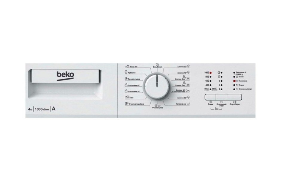 Стиральная машина узкая Beko WRS 5512 bww