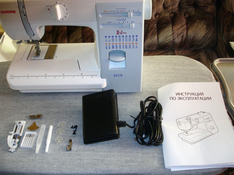 Janome 5519 машинка