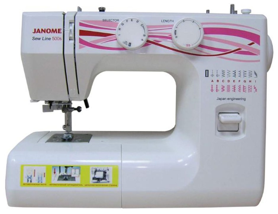 Швейная машина Janome Sew line 500s