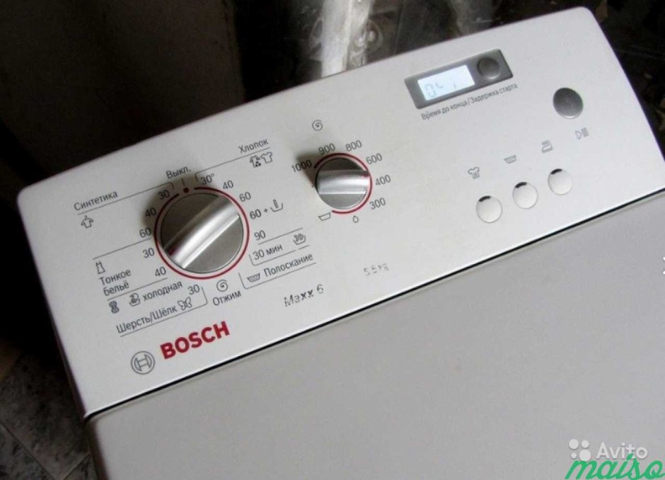 Стиральная машина Bosch Maxx 6 вертикальная загрузка