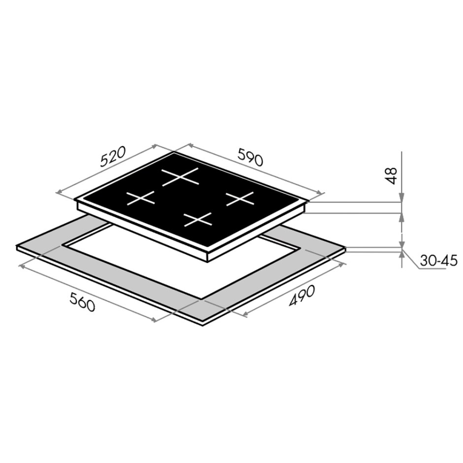Maunfeld MVI45.3Hz.3bt-BK