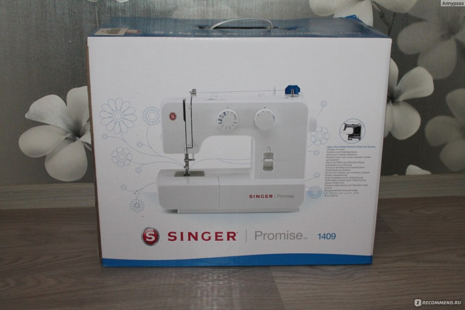 Швейная машинка Singer Promise 1409 9строчек,петля п/автомат,рев