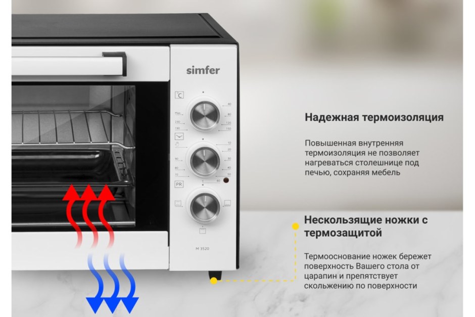Мини-печь Simfer m3520