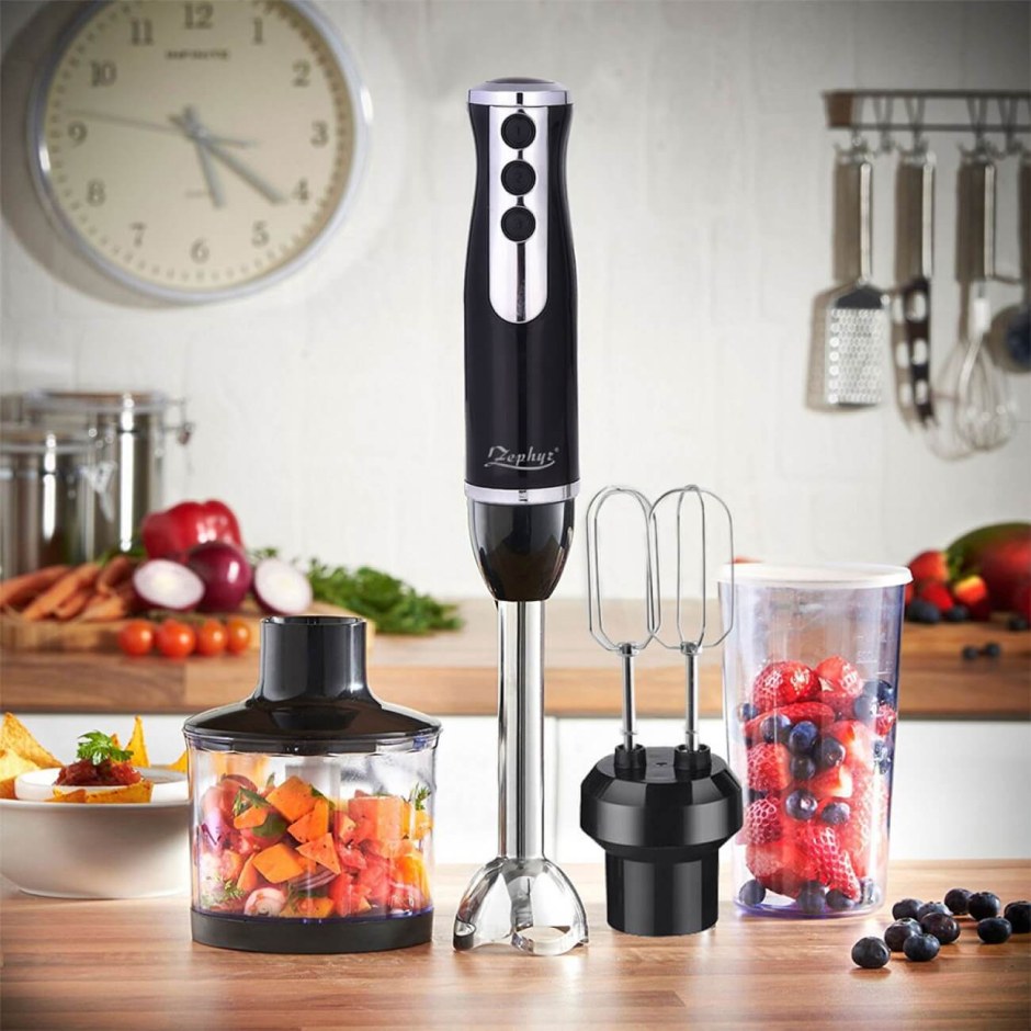 Блендер ручной Qcooker CD-hb800 с насадками