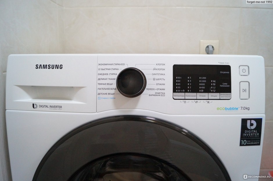 Стиральная машина Samsung ww70j42g03wdld