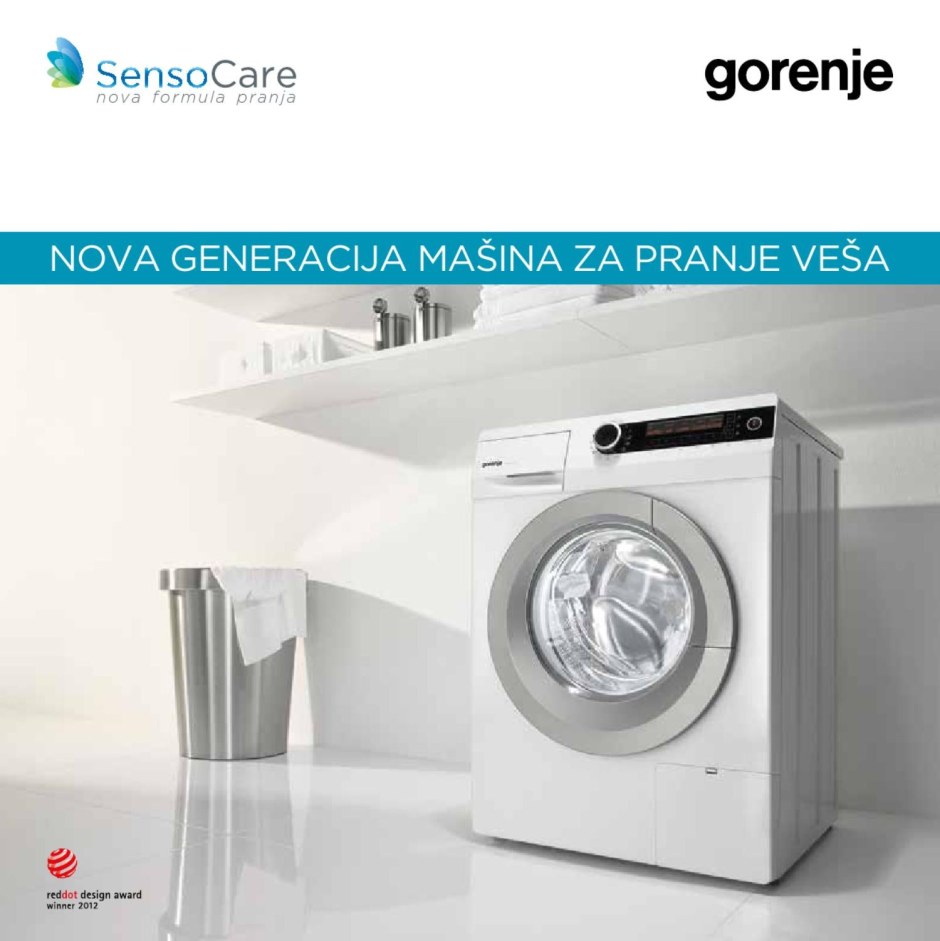 Gorenje SENSOCARE без экрана ошибки