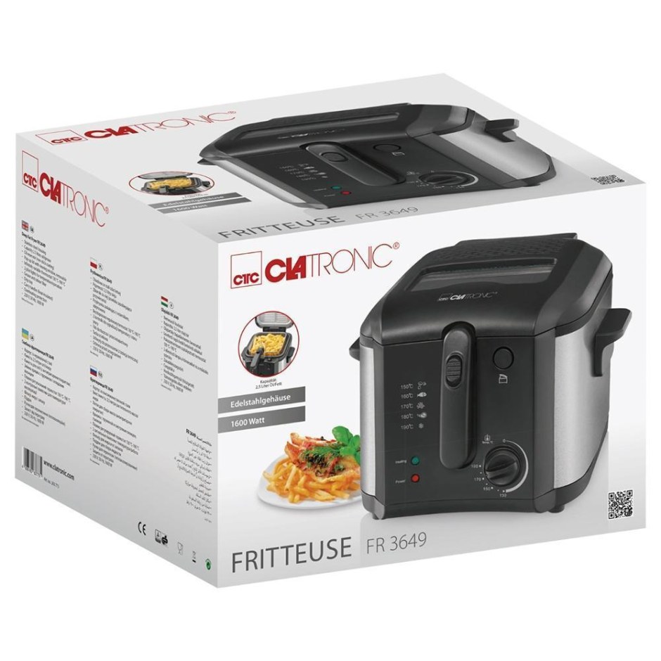 Фритюрница Clatronic fr 3649
