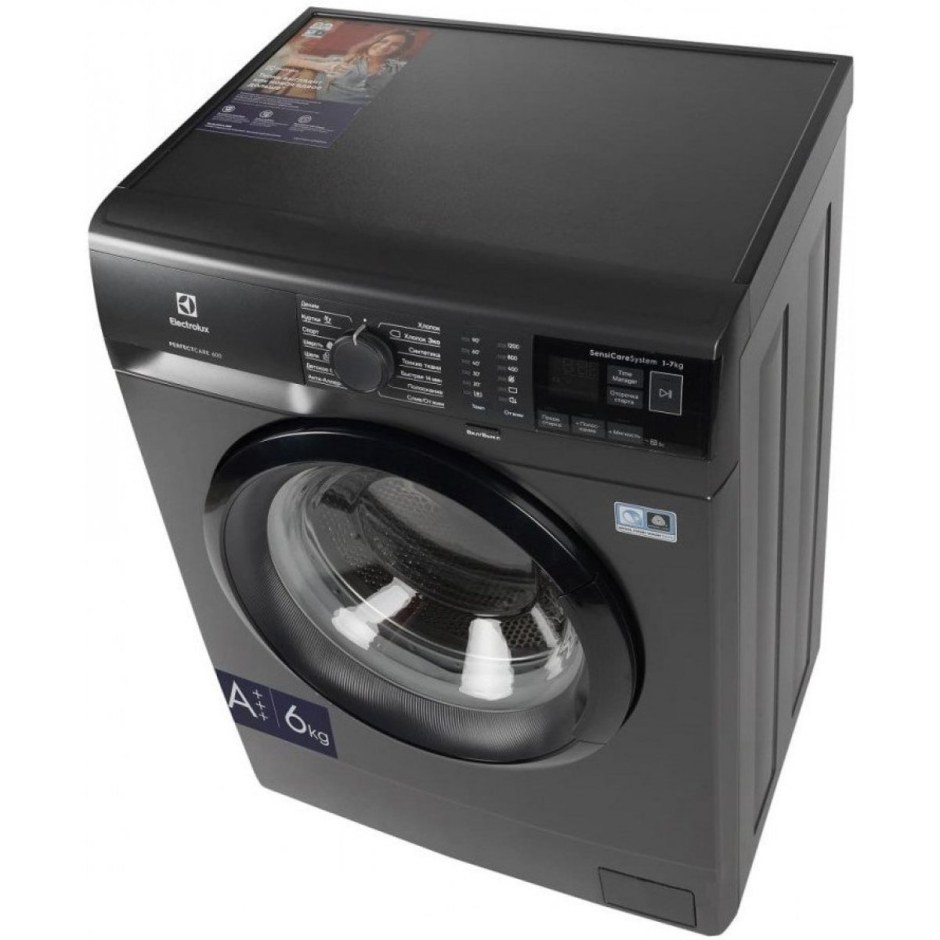 Стиральная машина Electrolux PERFECTCARE 600 ew6s4 r06bx черная