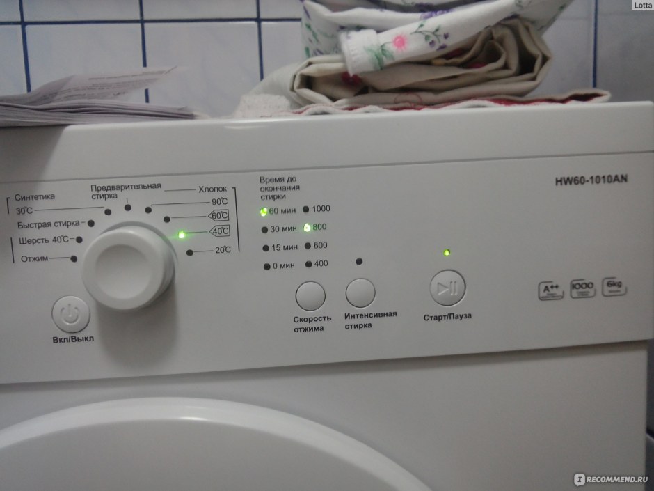 Haier hw60-1010an шильда