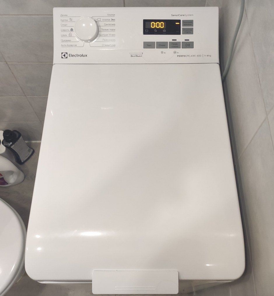 Стиральная машина вертикальная Electrolux ew6t5r061
