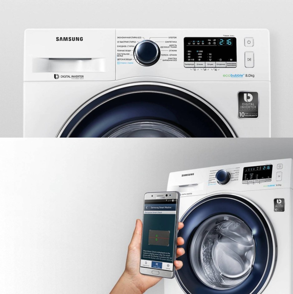 Стиральная машина Samsung ww65k42e08w