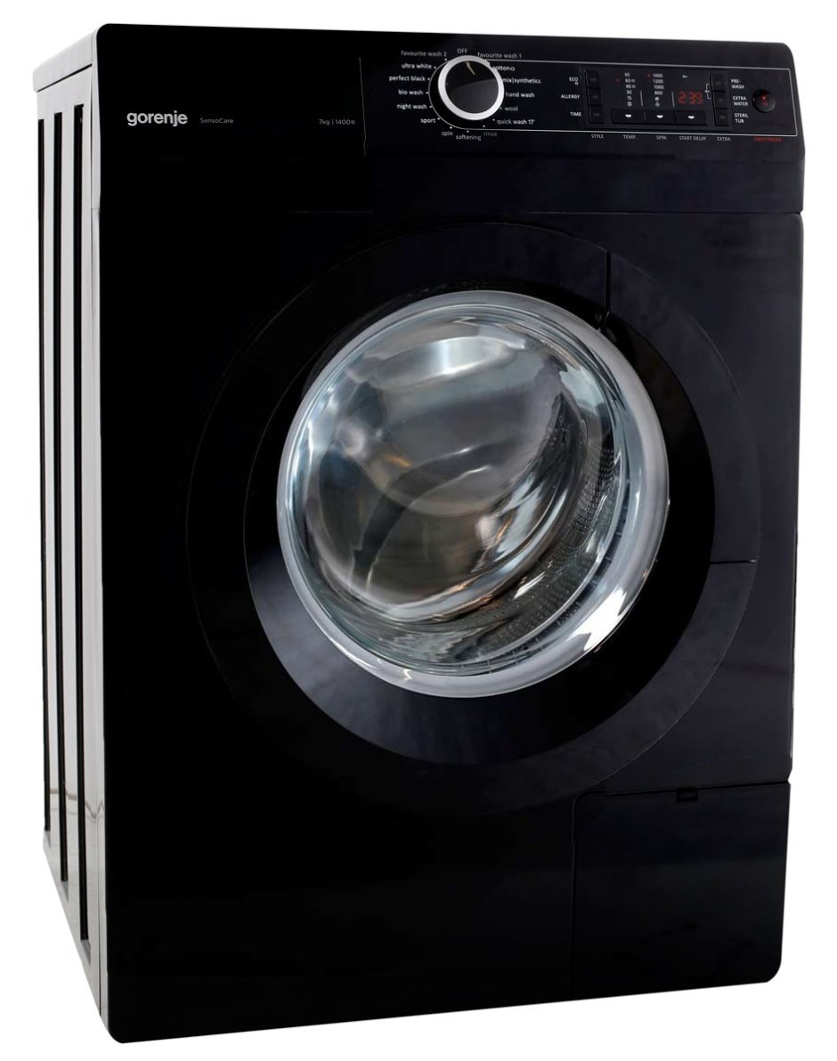 Стиральная машинка Gorenje черная