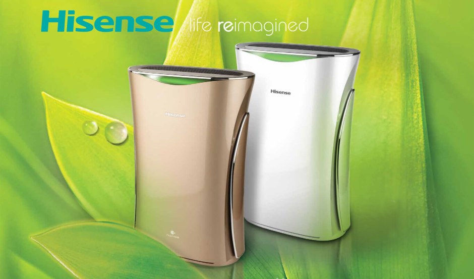 Очиститель воздуха с функцией увлажнения Hisense Ecolife AE-33r4bfs