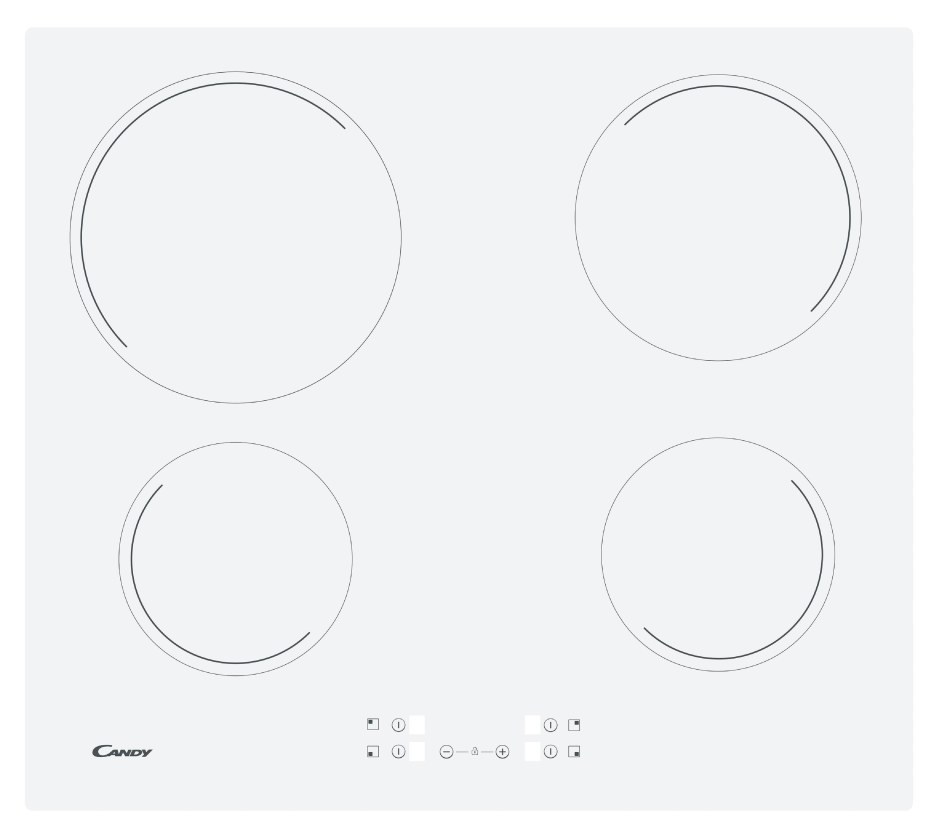 Электрическая варочная панель Midea MC-hf661 WH