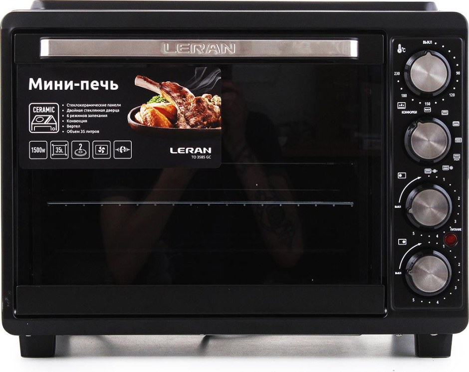 Мини печь Леран то 3585 GC