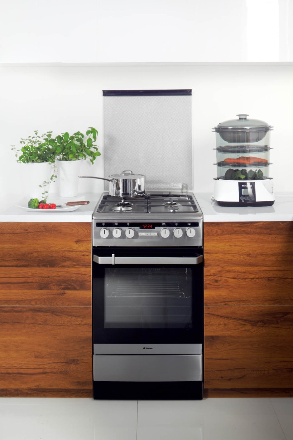 Газовая плита с электродуховкой Hansa household Appliances
