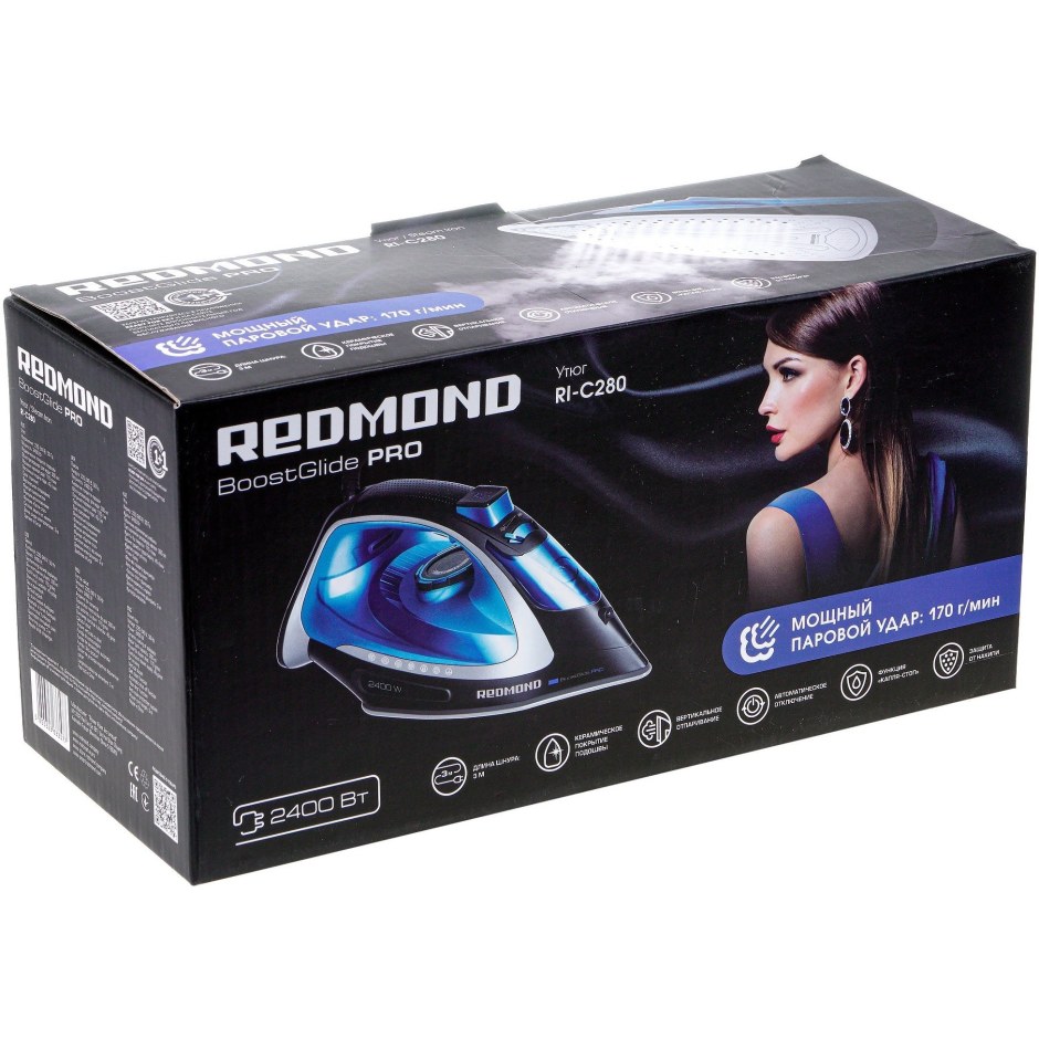 Утюг Redmond RI-c280 обзор