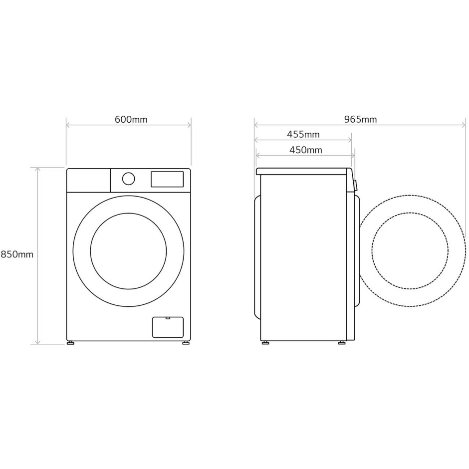 Стиральная машина с сушкой LG f2t5hg2s