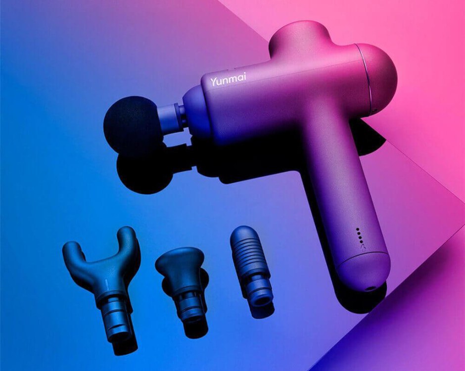 Перкуссионный массажёр Xiaomi yunmai fascia massage Gun ( Slim Elegant )
