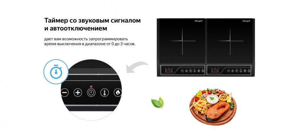 Индукционная Weissgauff инструкция