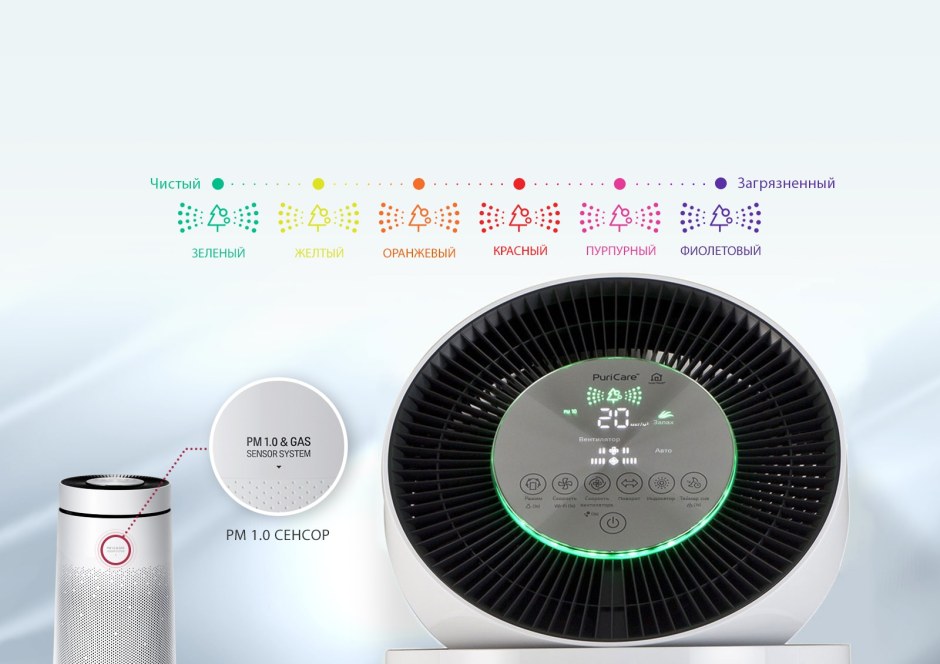 Очиститель воздуха LG PURICARE as60gdpv0