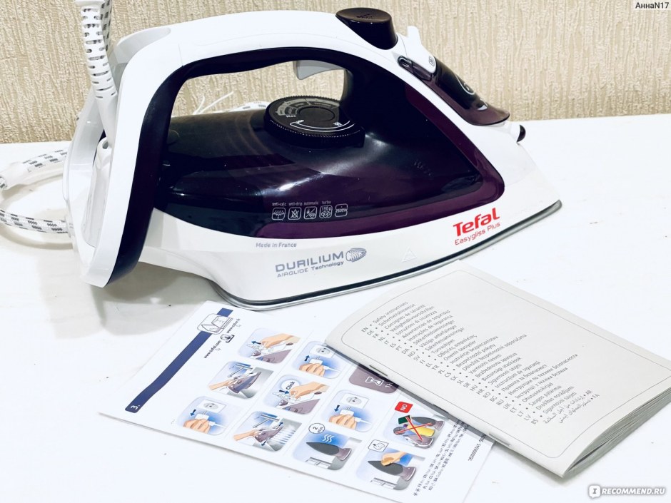 Утюг с парогенератором Tefal Easygliss