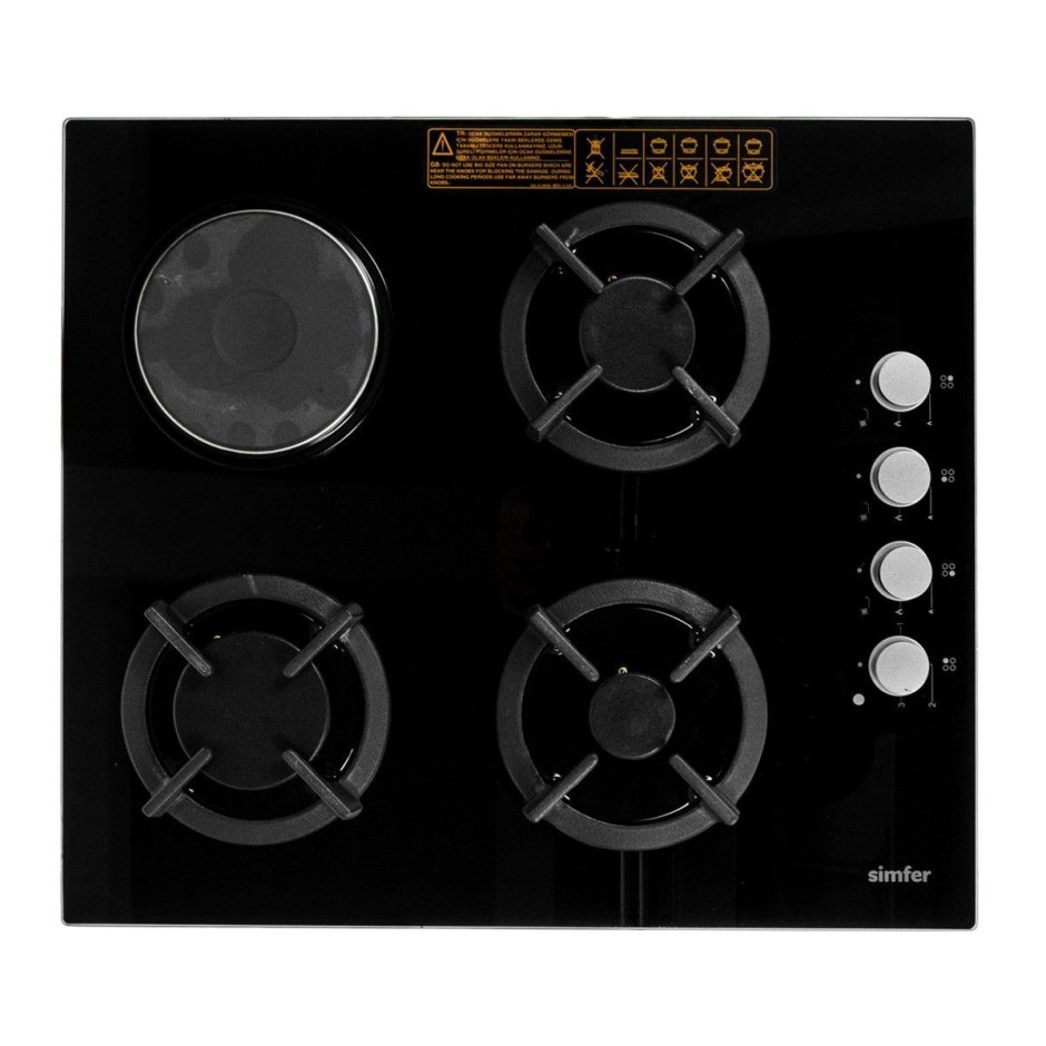Газовая варочная панель Simfer h60q40o417