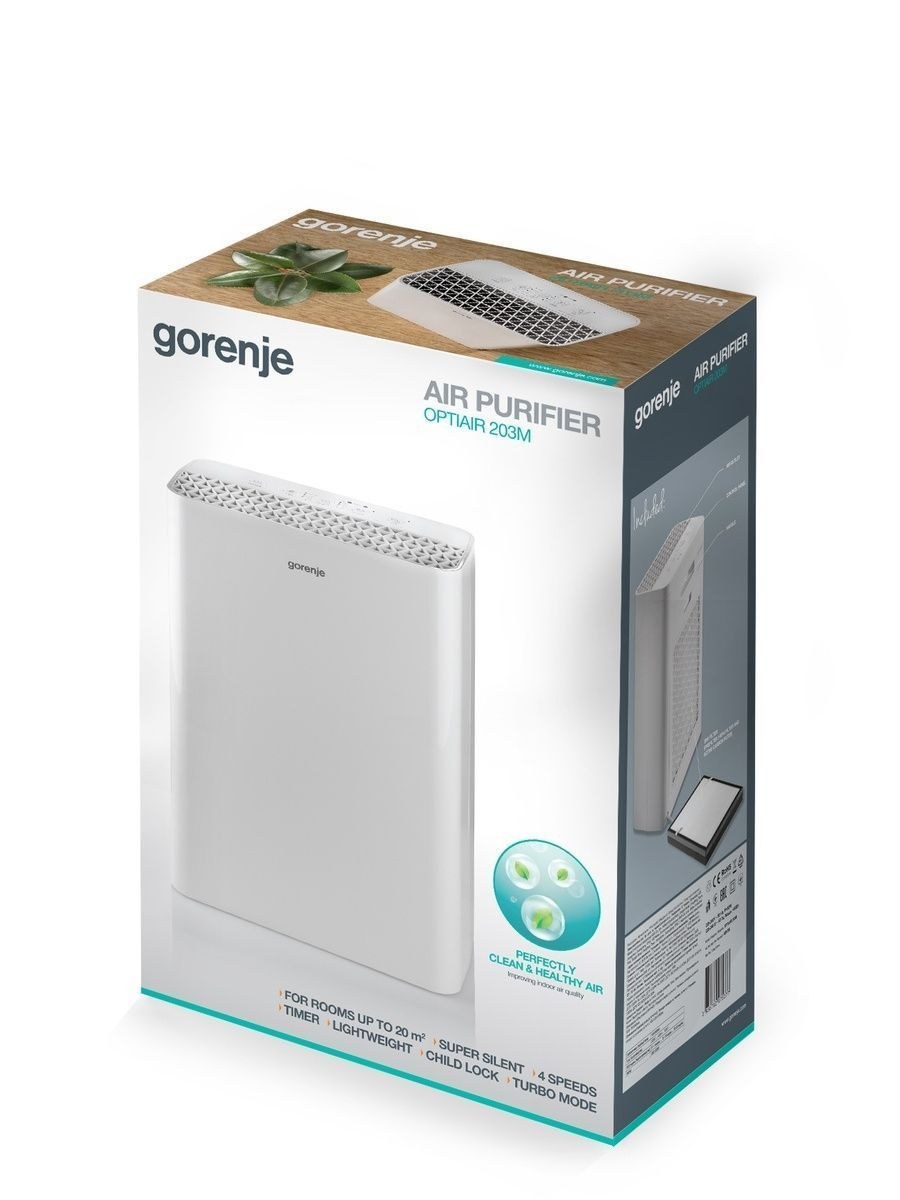 Воздухоочиститель Gorenje optiair203m цена динамика