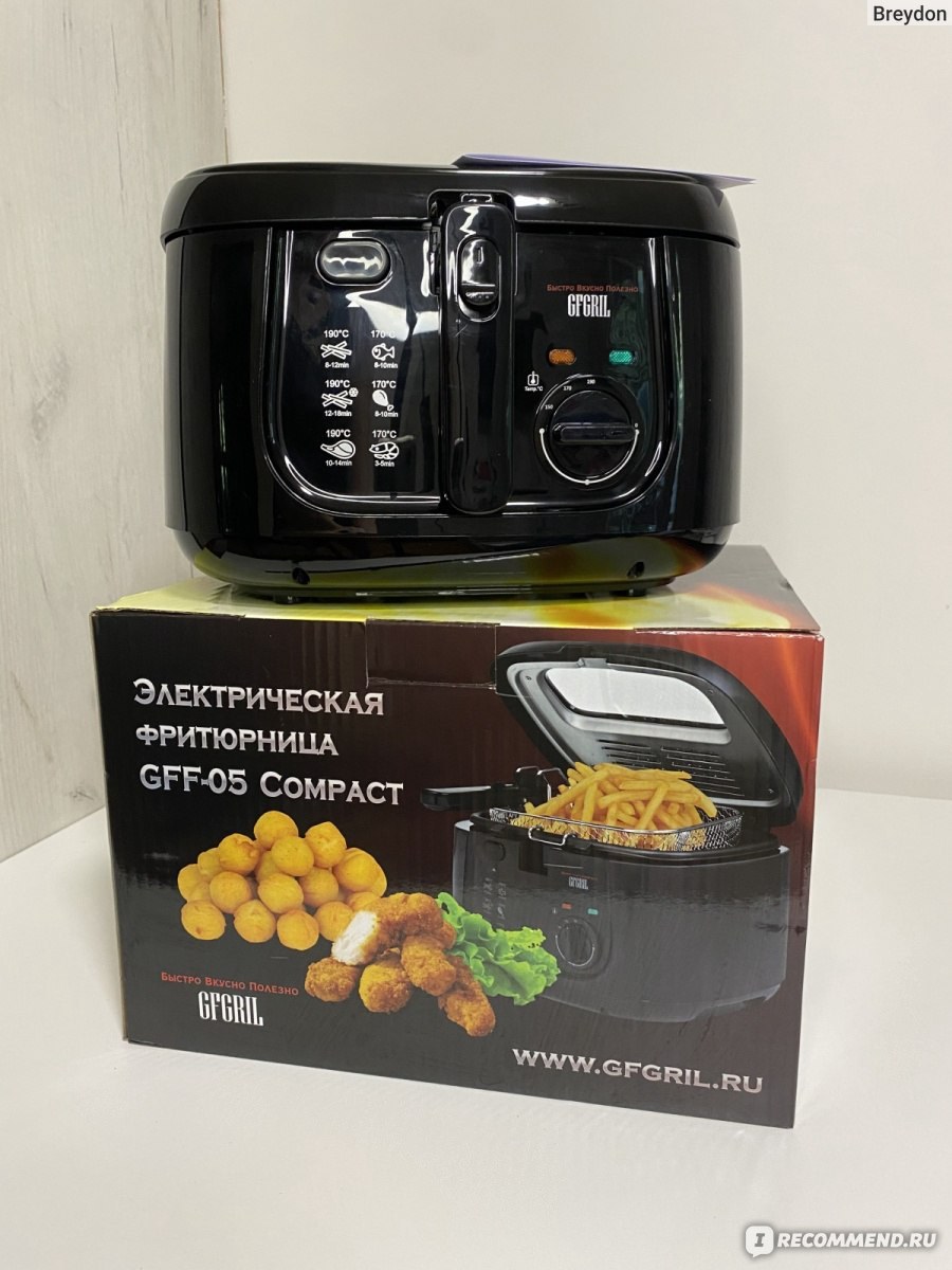 Фритюрница gfgril gff 05 compact (40 фото)