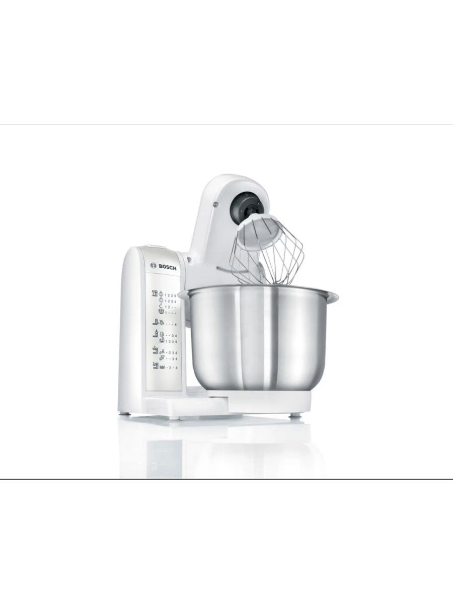 Кухонный комбайн Bosch mum 4855, белый