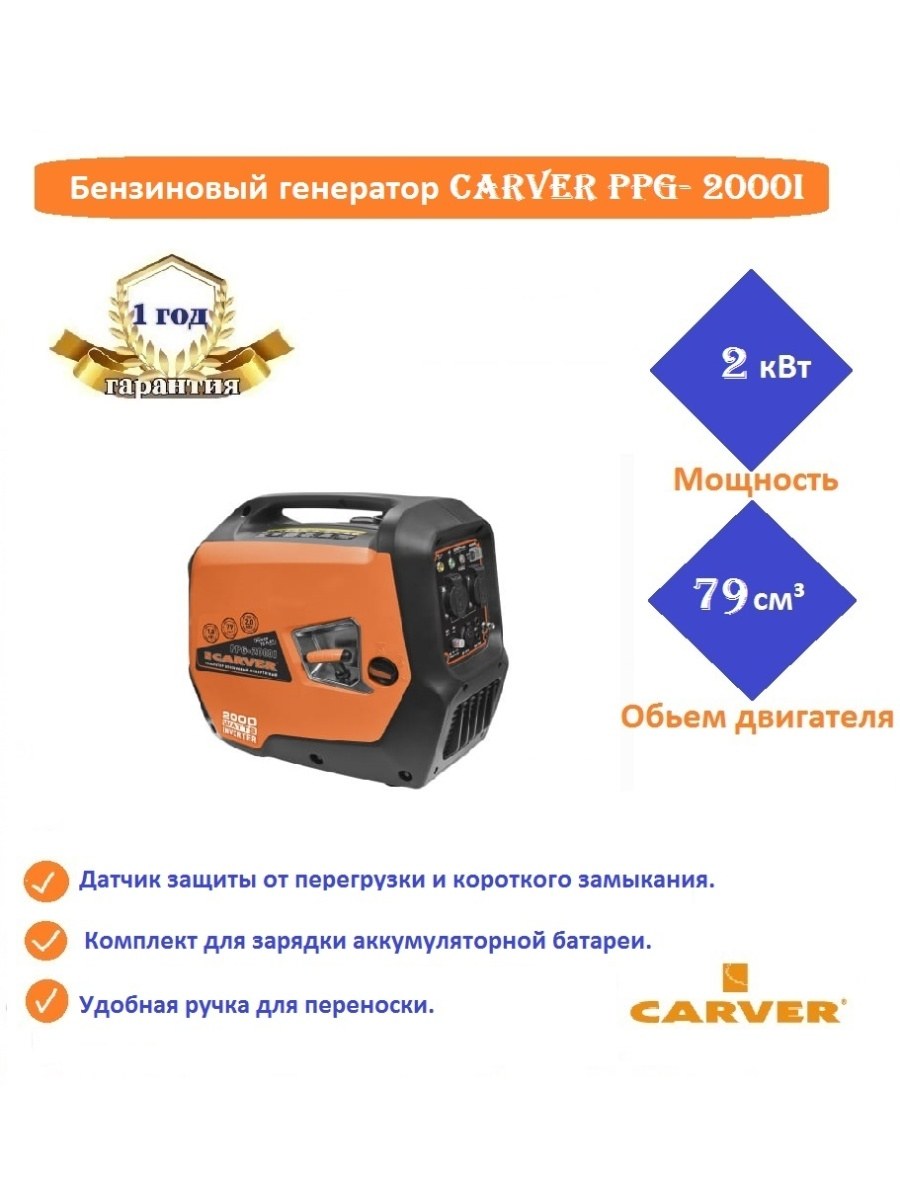 Carver PPG 2000i купить