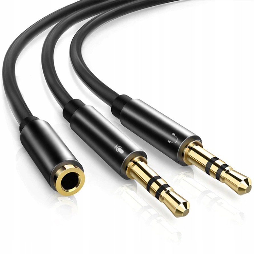 Переходник для наушников Jack 3.5 mm аудио сплиттер аудио адаптер